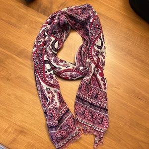 JJill paisley scarf excellent condition